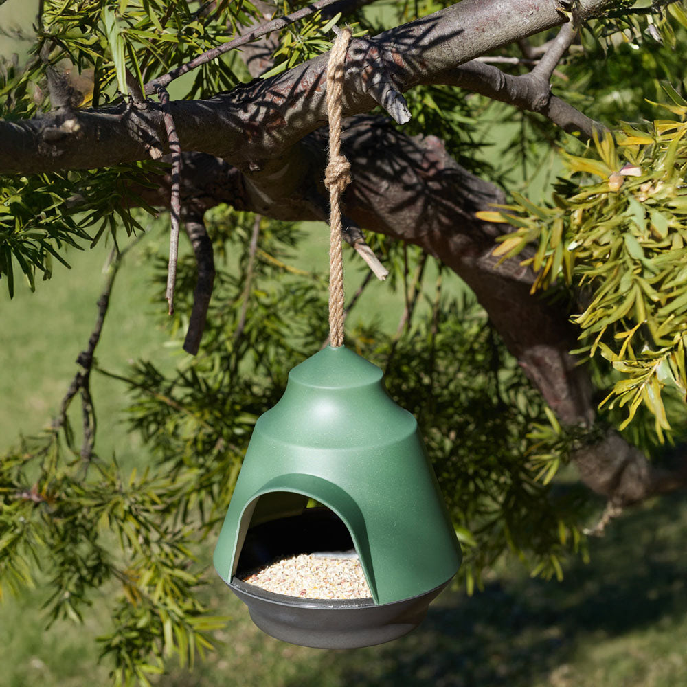 Green Dome Bird Feeder Ø18x15.5cm