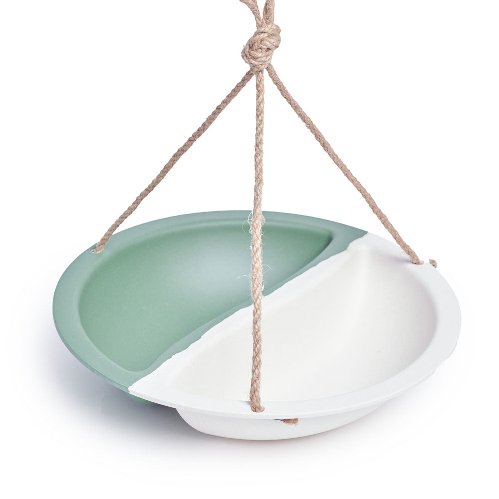 Hanging Half-Moon Bird Feeder Ø27x6cm