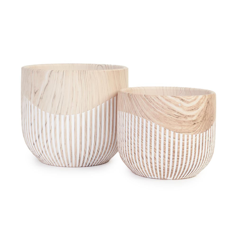 Dune Split Pot Ø12x10cm