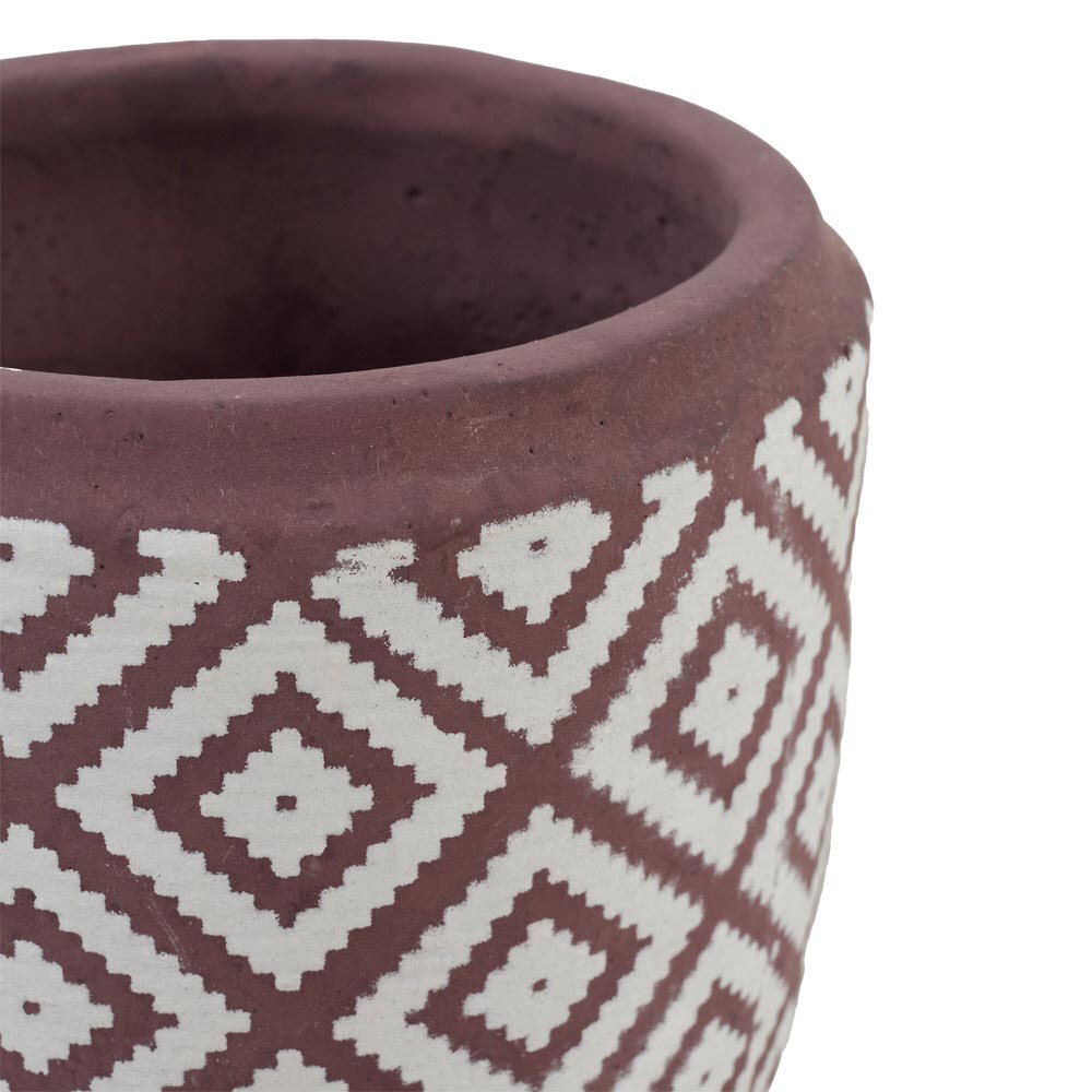 Geometric Pot Ø10X10,5