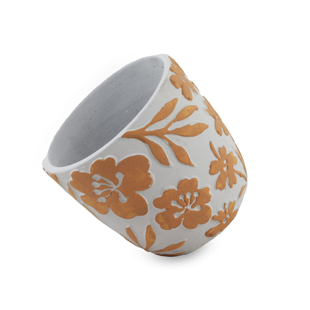 Flower Pot Ø12.5X12 Yellow
