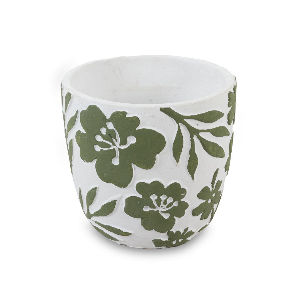 Flower Pot Ø12.5X12 Green