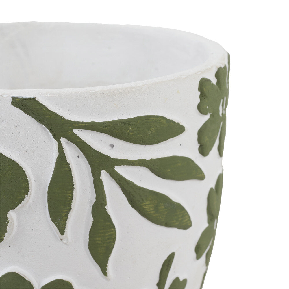 Flower Pot Ø12.5X12 Green