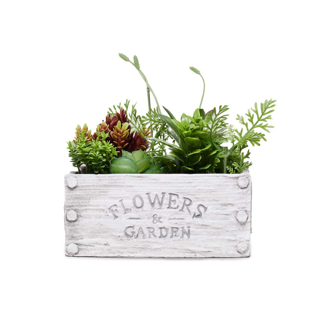 Art Mix Flora Cement Pot 20cm