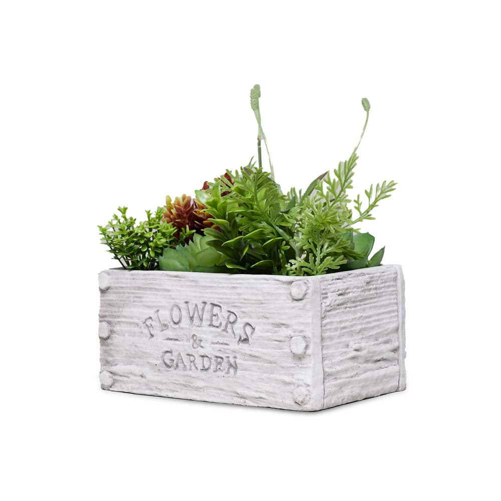 Art Mix Flora Cement Pot 20cm