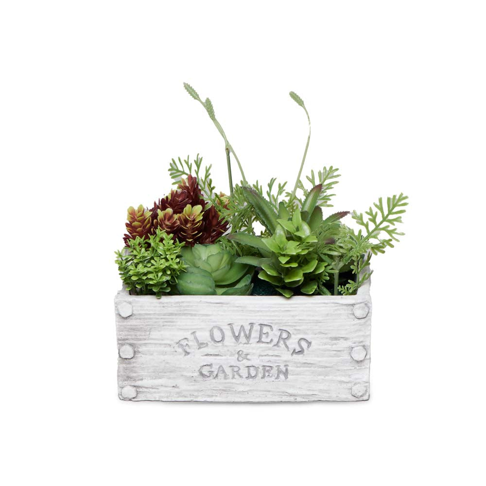 Art Mix Flora Cement Pot 20cm