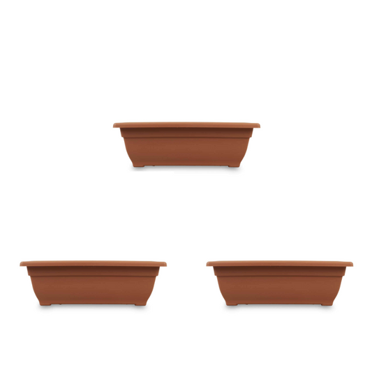 3 PACK Flower Trough 50Cm