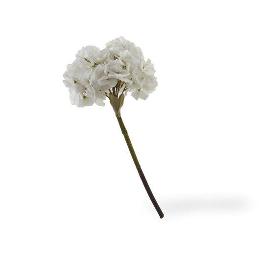 Single Hydrangea White/Cream 51Cm