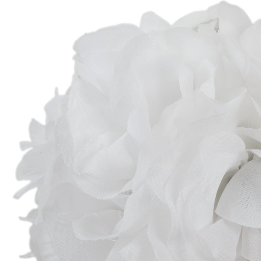 Rose Ball White 14Cm