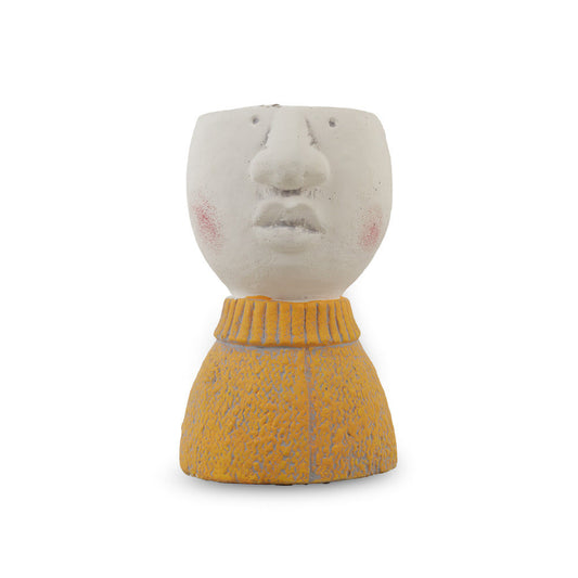 Head Ceramic Yellow 10X10X15.5