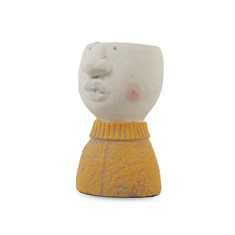 Head Ceramic Yellow 10X10X15.5