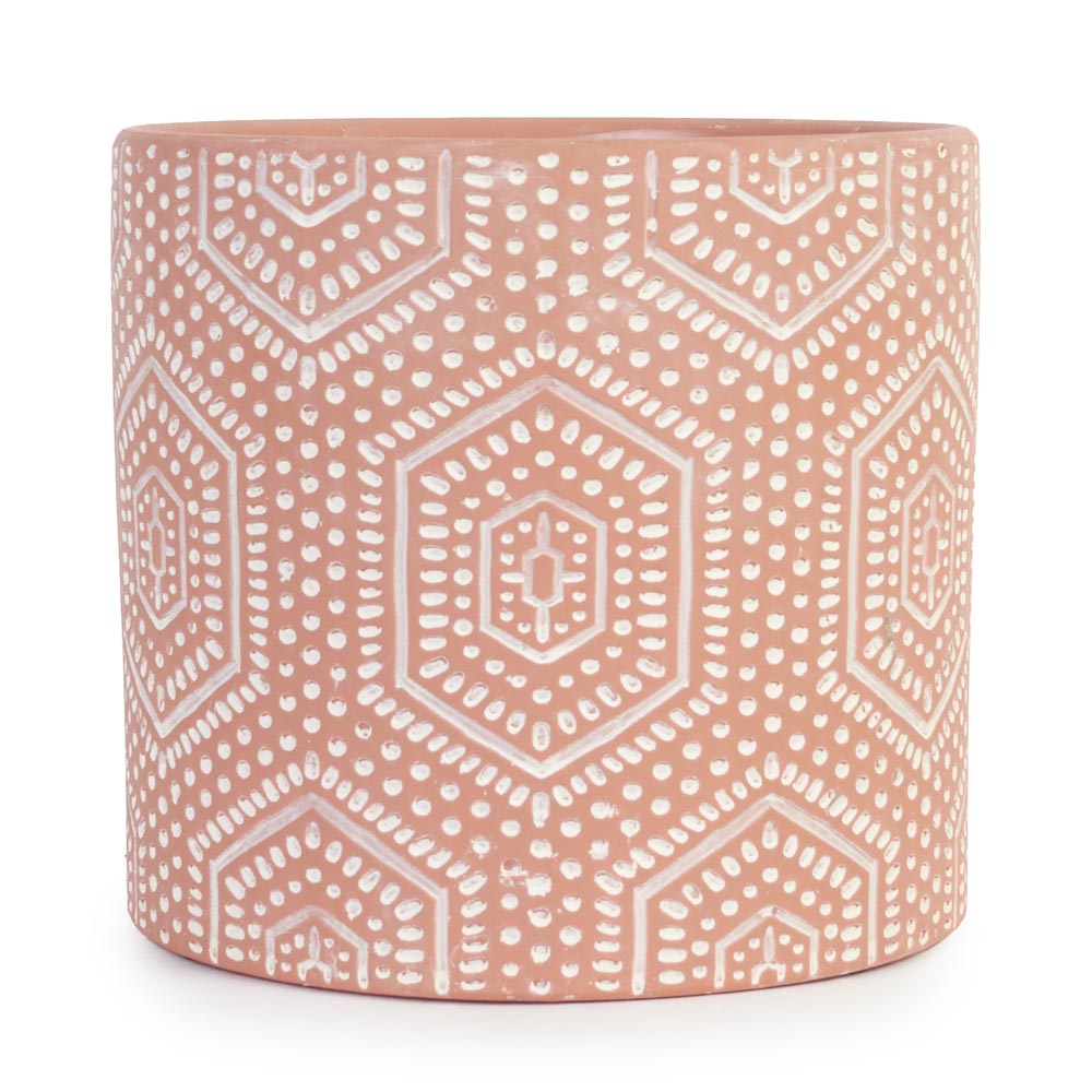 Sahara Geo Pot Ø17x15.5cm