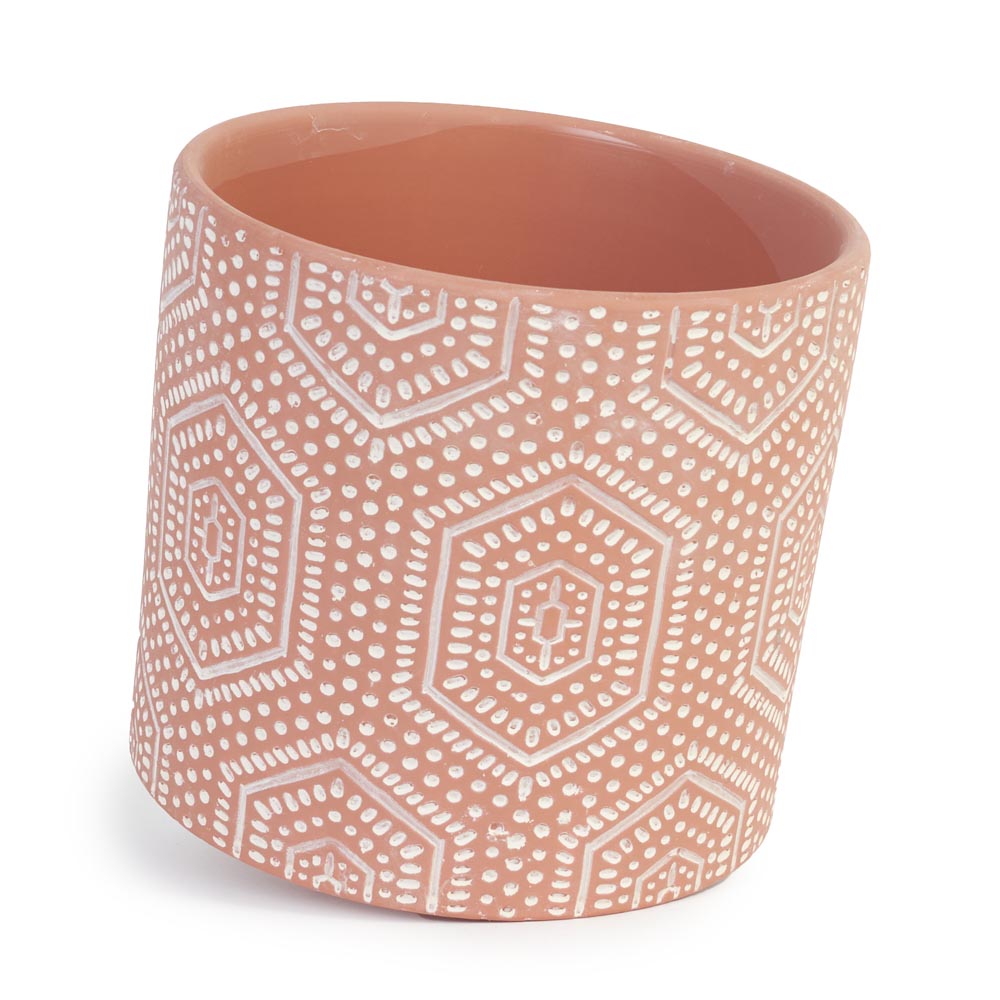 Sahara Geo Pot Ø17x15.5cm