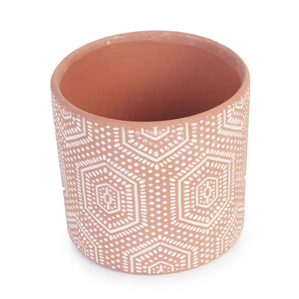 Sahara Geo Pot Ø13.5x12.5cm