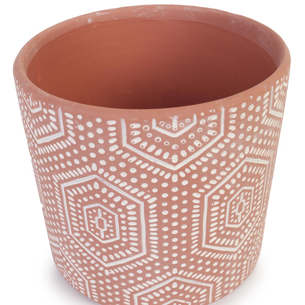 Sahara Geo Pot Ø13.5x12.5cm