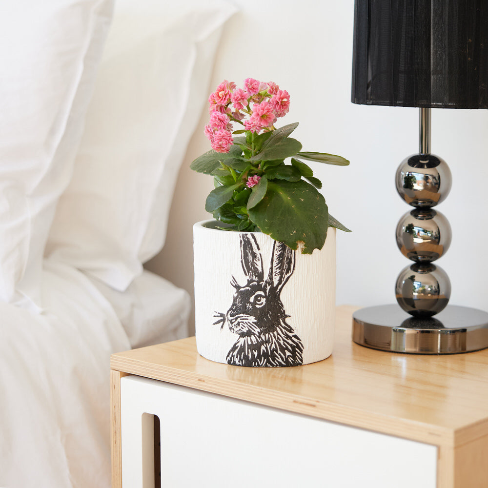 Woodland Rabbit Pot Ø14x13cm