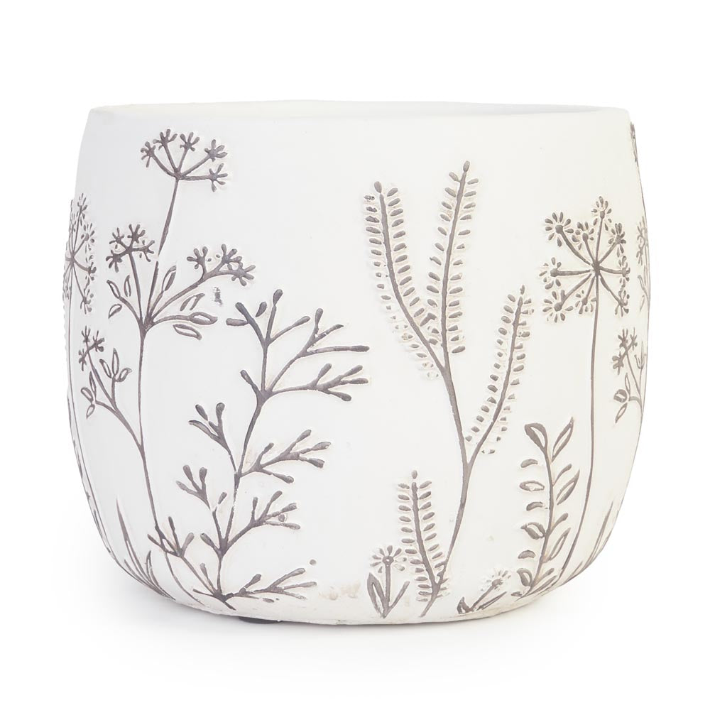 Botanical Sketch Planter Ø19x16cm