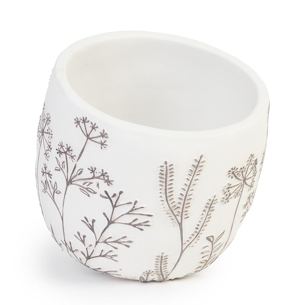 Botanical Sketch Planter Ø19x16cm