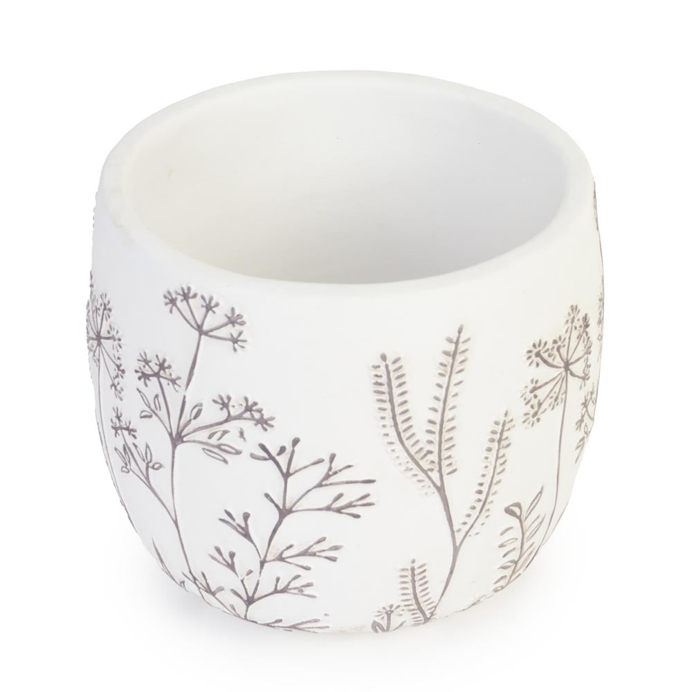 Botanical Sketch Planter Ø19x16cm