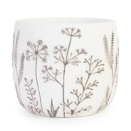 Botanical Sketch Planter Ø15.5x13cm