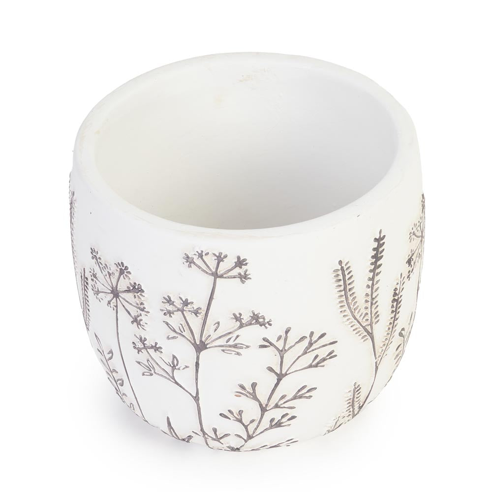 Botanical Sketch Planter Ø15.5x13cm