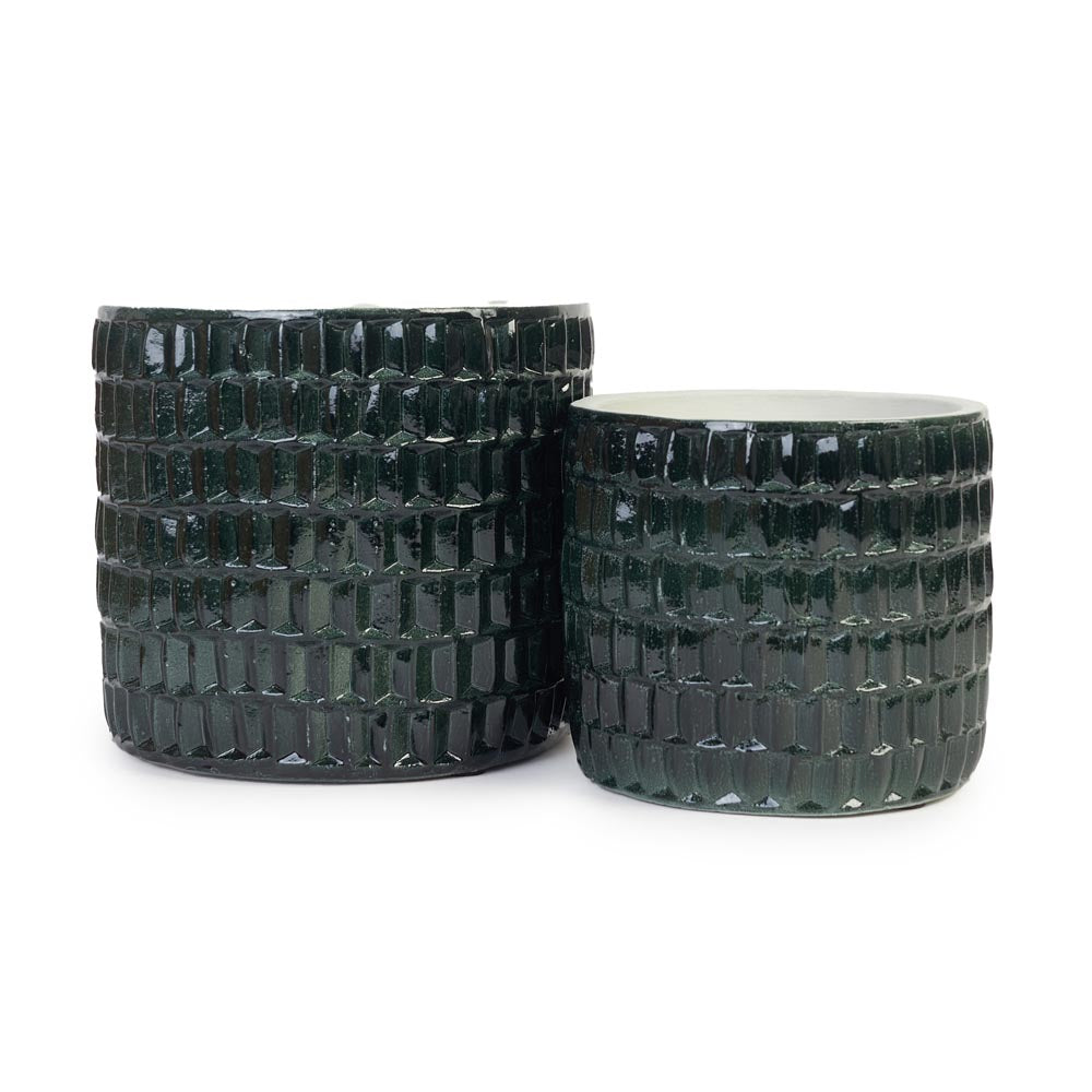 Evergreen Pebble Pot Ø18x16cm