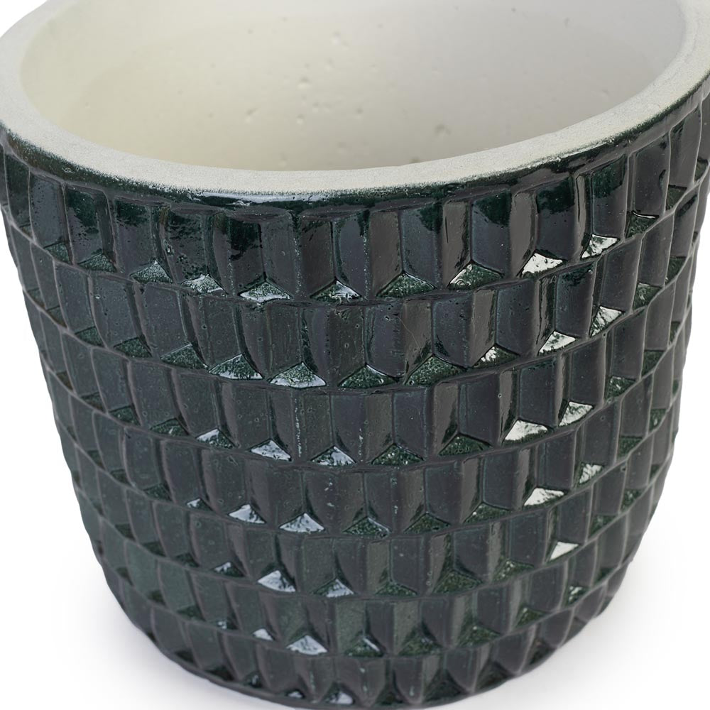 Evergreen Pebble Pot Ø18x16cm