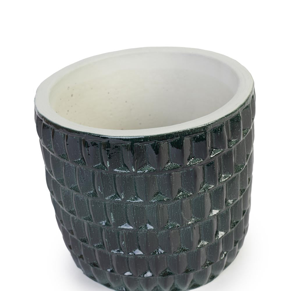 Evergreen Pebble Pot Ø14.5x13cm