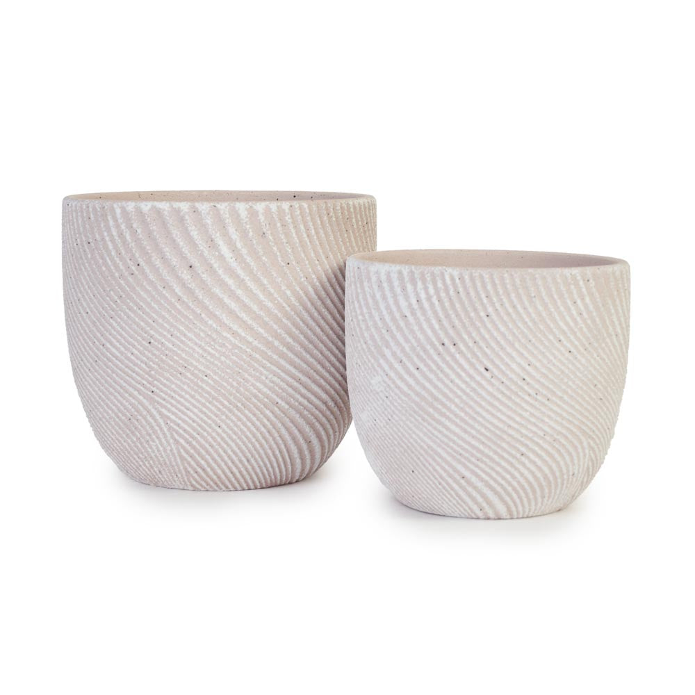 Spiral Dune Pot  Ø14x12cm