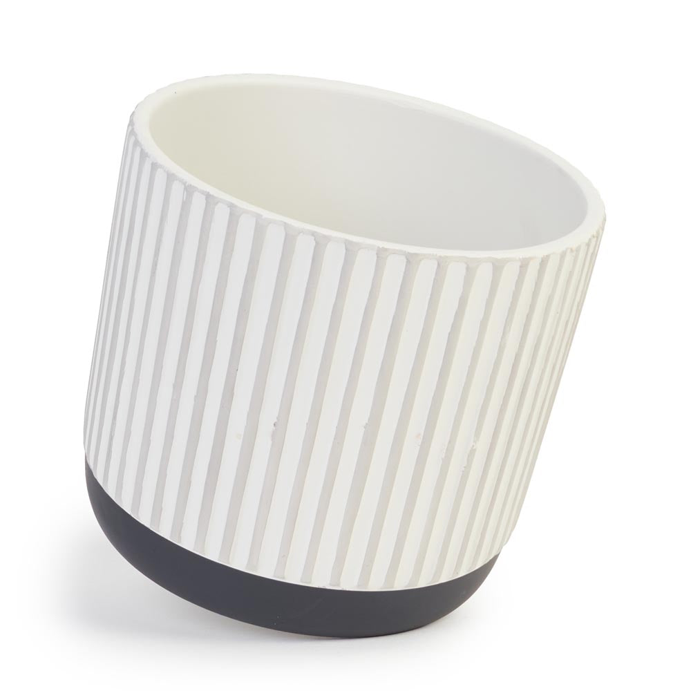 Monochrome Column Pot Ø17x15cm