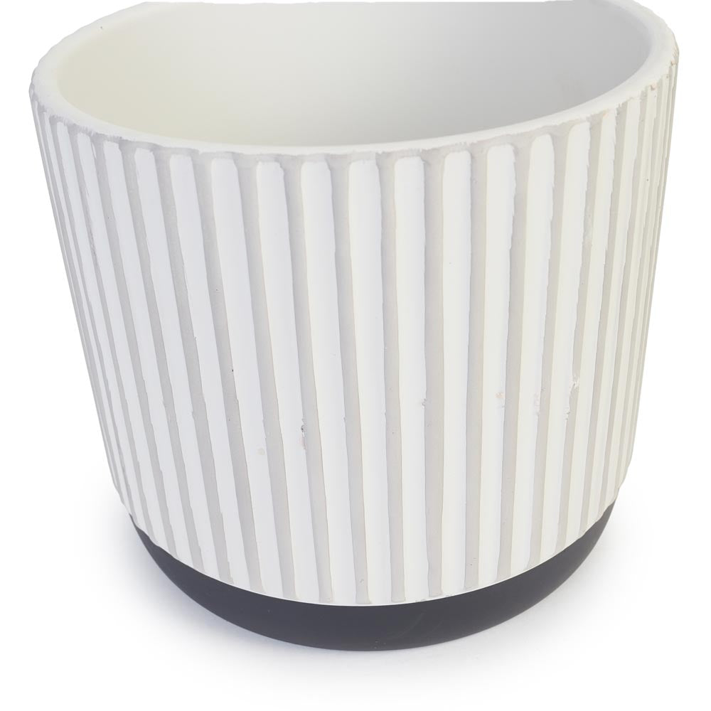 Monochrome Column Pot Ø17x15cm