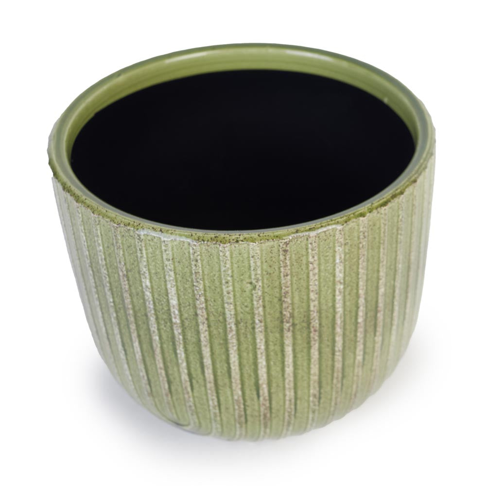 Green Arc Pot Ø14x12cm