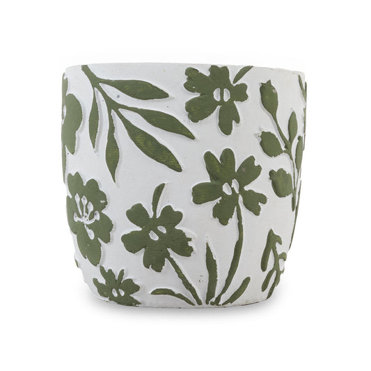 Flower Pot Ø12.5X12 Green